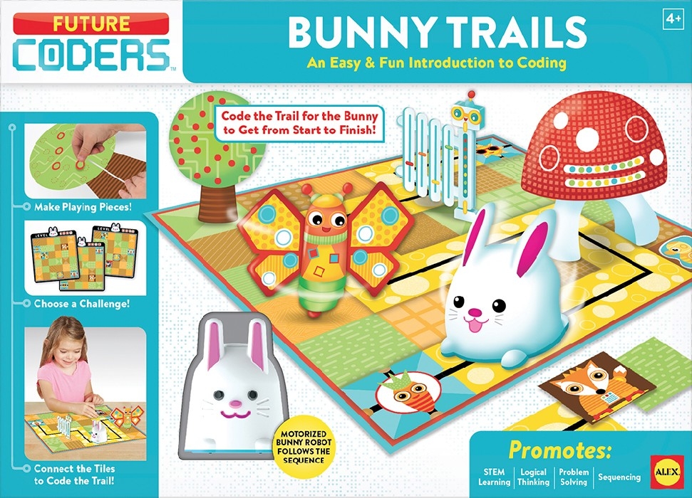Future coders - bunny bot trails
