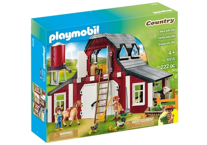 Playmobil - Ferme avec silo