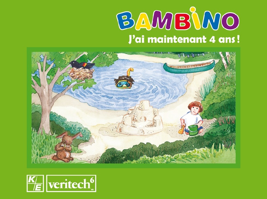 BAMBINO - J'AI MAINTENANT 4 ANS ! - FLEUR
