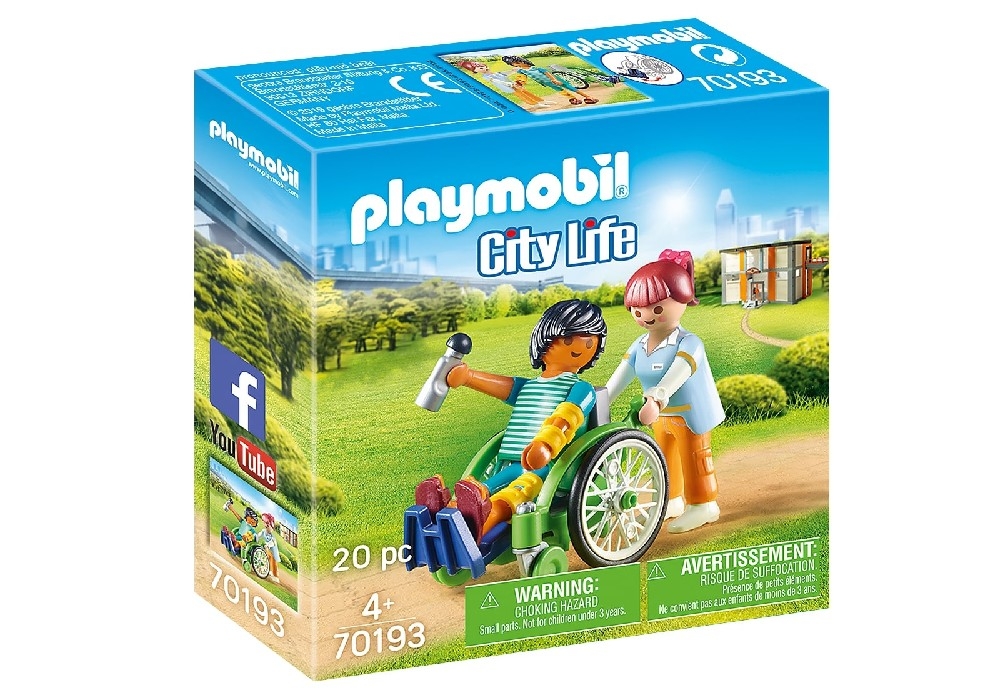 City Life - Patient en fauteuil roulant