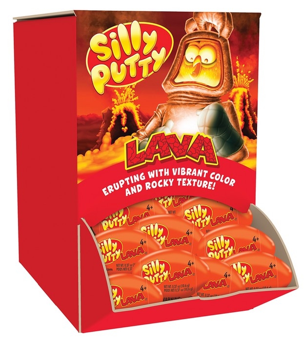 Silly putty - lava