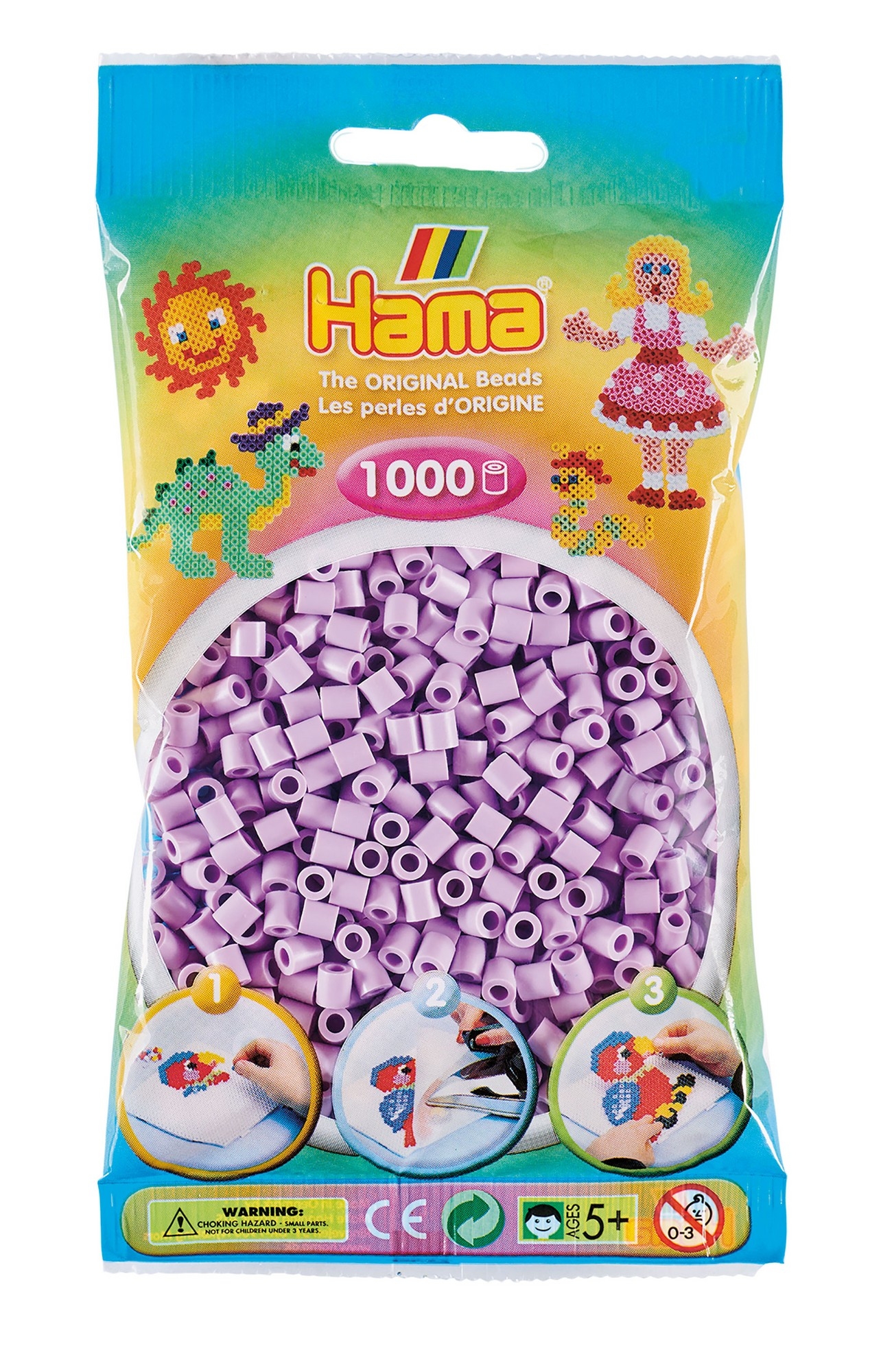 Un tapis en perles à repasser Hama
