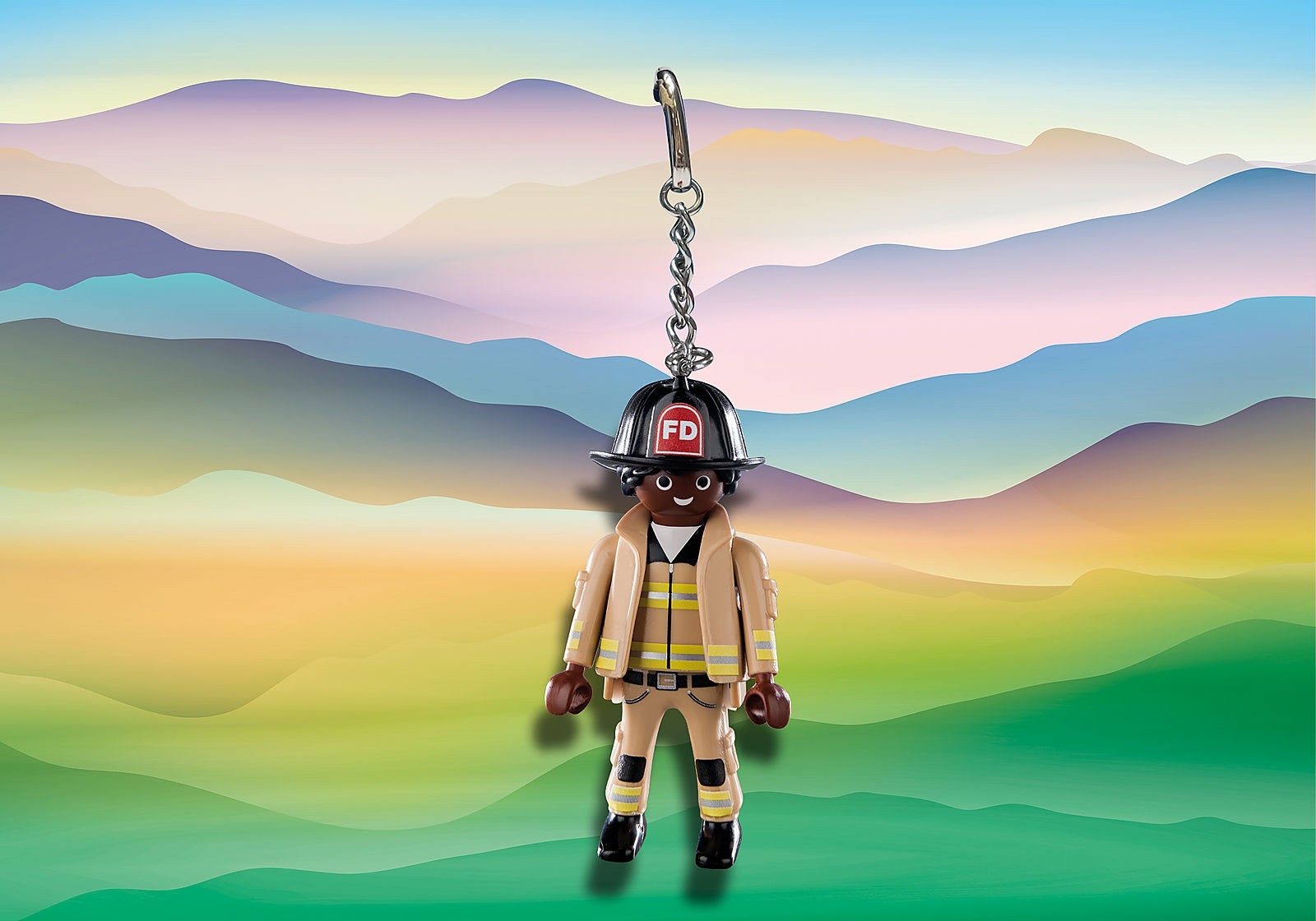 Playmobil - porte-clé - pompier