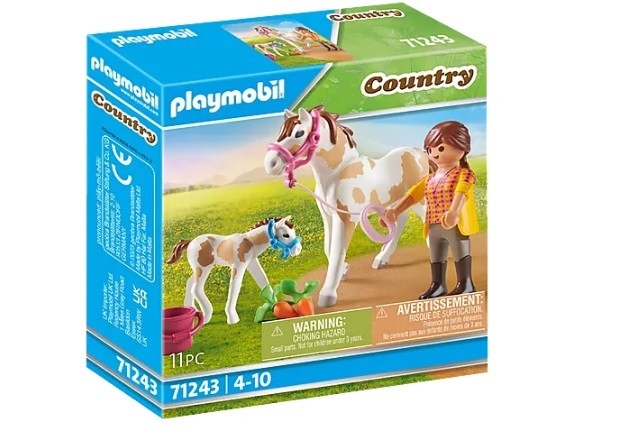 Playmobil - Country - Jument et poulain