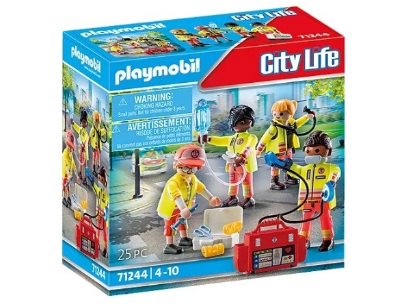 Playmobil - City life - Équipe médicale de secouriste