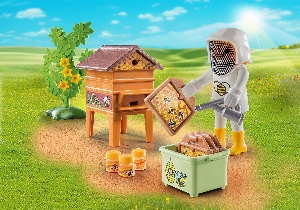Playmobil - Country - Apiculteur avec ruche
