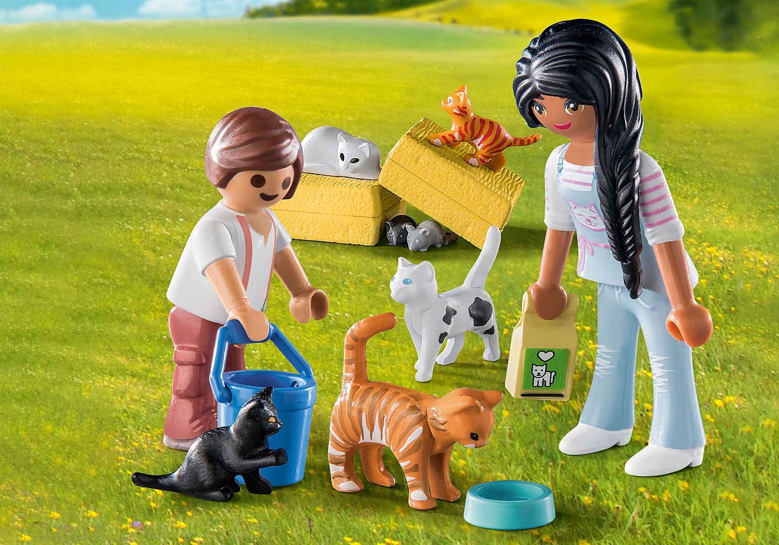 Playmobil - Country - Famille de chats