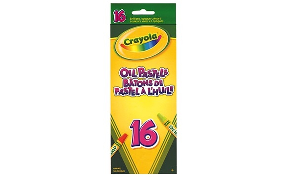 Crayola - pastels à l'huile 16 couleurs